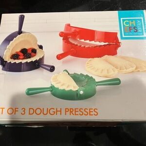 Chefs Atelier Set of 3 Dough Presses